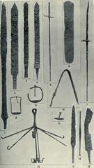 Page 77 of Catalogue of the Prehistoric Antiquities from Adichanallur and Perumbair showing artifacts numbered 26 to 29