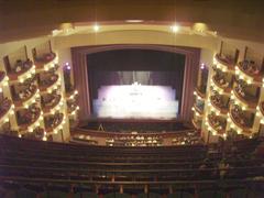 Interior of Ziff Ballet Opera House at the Performing Arts Center in Miami FL