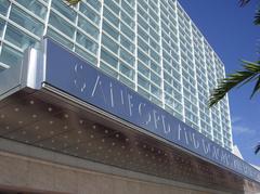 Modern Design and Arts Center building exterior with large glass windows and contemporary architecture