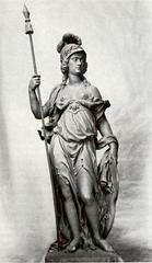 Frankfurt Palais Thurn und Taxis with Minerva sculpture