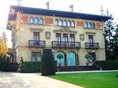 Palacio de Ajuria Enea official residence of Lehendakari in Vitoria-Gasteiz