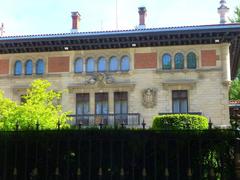 Ajuria Enea Palace residence of Lehendakari in Vitoria