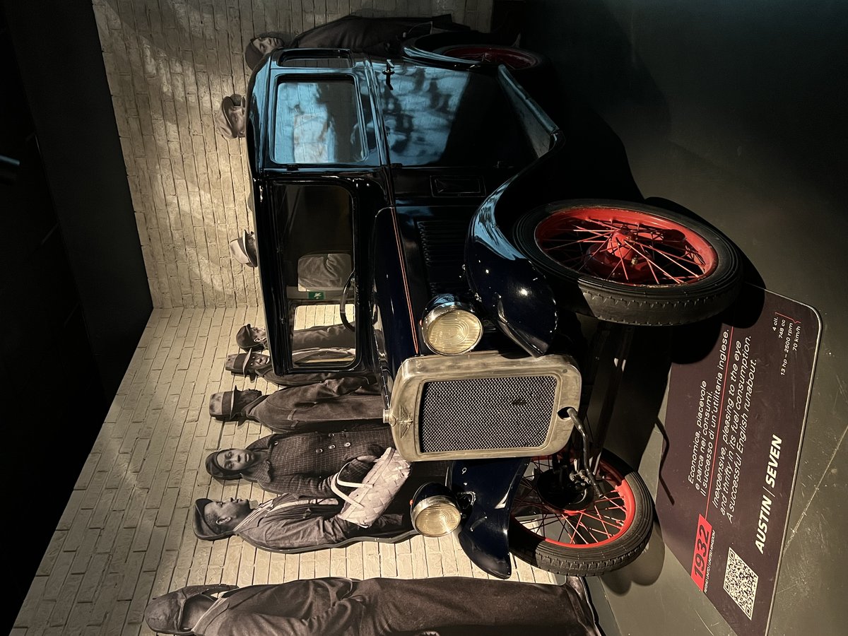 1932 Austin vintage car at the Automobile Museum of Turin
