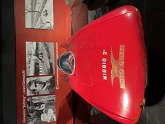 Nibbio II vintage airplane displayed at Musée de l'Automobile de Turin