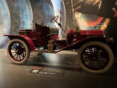 Voiture 1908 vintage car displayed in Museo dell'Automobile Turin