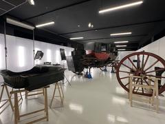 Hippomobile à vapeur, an early steam-powered automobile displayed at the Automobile Museum of Turin