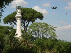Manfredi lighthouse built in 1911 in Rome