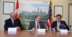 Meeting about Canada wildland fires at U.S. Embassy in Canada on June 27, 2023