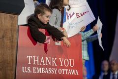President Joe Biden and First Lady Jill Biden at embassy meet and greet in Ottawa