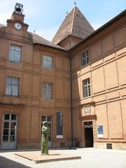 Exterior of Musée Ingres art museum in Montauban Tarn-et-Garonne France