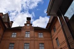 Front view of Musée Ingres-Bourdelle building in Montauban, France