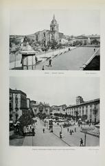 Historic street view in Catania featuring old buildings and a cloudy sky