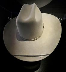 J. R. Ewing's iconic cowboy hat displayed at Warner Bros. Studio Tour Hollywood