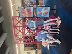 Barbie promotional display at Warner Bros. Studio Tour Hollywood in July 2023