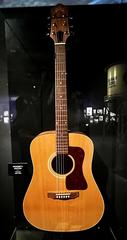 Phoebe's Guitar from Friends on display at Warner Bros. Studio Tour Hollywood