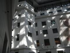 Exterior of the National Museum of Natural History in Manila showing the building facade with elaborated architectural details