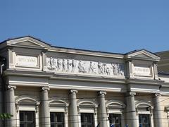 Kleobis and Biton frieze on Helsinki old Student Union Building