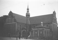 Holmens Kirke church exterior in Copenhagen on July 10, 1930