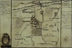 Chacenay Chateau and Vendeuvre plan