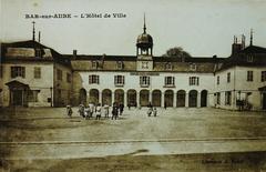 Town hall building in Bar-sur-Aube, France