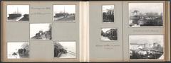 Historic photo of Lyon firefighters in action, 1933-1940