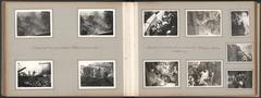 Firefighters intervention in Lyon, archival photo from 1933-1940