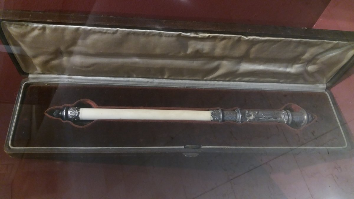 Prestige baton of Georges Martin Witkowski with inscription from 1909