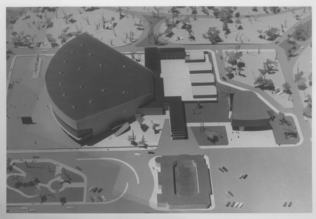 Vintage photograph of Mexico City showing historic buildings and streets