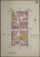 Sanborn Fire Insurance Map of Philadelphia, Philadelphia County, Pennsylvania from 1916, Plate 0038, Volume 1
