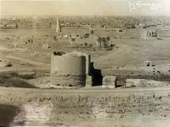 Remains of the middle door demolished during Ottoman army's exit from Baghdad near Sheikh Omar Al-Suhrawardi shrine in Al-Wardiya cemetery, Baghdad
