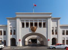 Bab Al Bahrain historic building in Manama, Bahrain