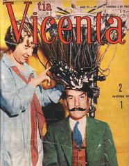 Cover of Tía Vicenta magazine featuring Deputy Alfredo Palacios, February 2, 1962