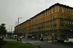 Buildings at Baross tér square