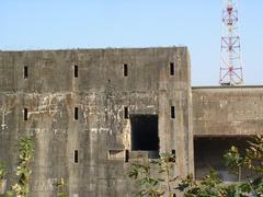 Base sous-marine in Brest, massive concrete submarine base