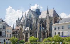Saint Urbain Basilica in Troyes, ancient house of Pope Urban IV birthplace