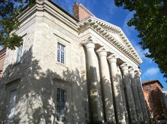 Notre-Dame la Daurade Basilica in Toulouse after facade restoration in September 2020