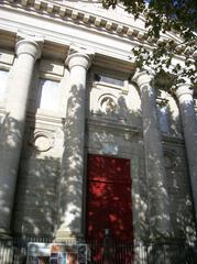 Facade of Notre-Dame la Daurade Basilica after restoration in September 2020