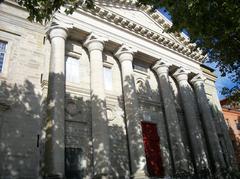 Notre-Dame la Daurade Basilica facade after restoration in September 2020
