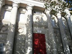 Basilica of Notre-Dame la Daurade after facade restoration in September 2020