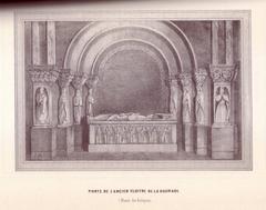 19th century detailed drawings of Toulouse cityscape