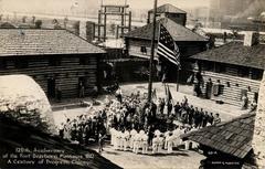 120th Anniversary Of The Fort Dearborn Massacre 1812 memorial at A Century Of Progress, Chicago
