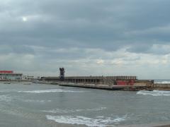 View of Tel Aviv Harbor from the northern entertainment area