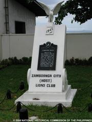 Zamboanga Beach Historical Marker in Zamboanga City Philippines