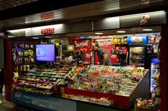 Gateway Newstands kiosk at Queen TTC subway station in Toronto
