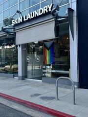 Skin Laundry facial laser shop exterior in Los Angeles July 2023