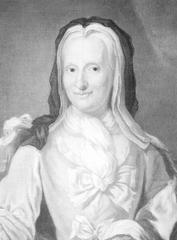 Portrait of Elisabeth Stierncrona 18th century Swedish writer