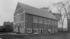 1916 Historic photograph of High Park Carnegie Library at Roncesvalles Avenue and Wright Avenue