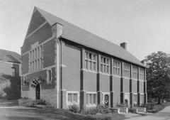 Historic High Park Branch Library building in Toronto circa 1916
