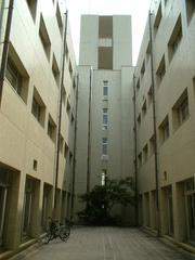 Osaka Prefecture University Nakamozu Campus Building A15 courtyard view