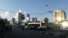 Vecchia Stazione Centrale Degli Autobus Di Tel Aviv